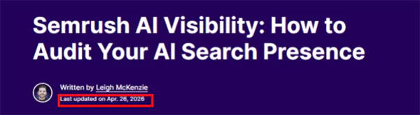 Ai visibility audit