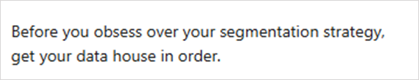 Email Segmentation