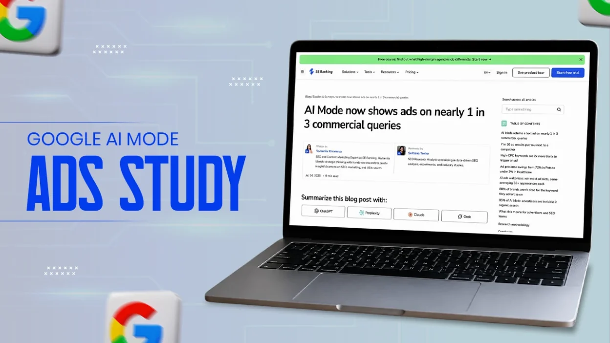 Google AI Mode Ads Study