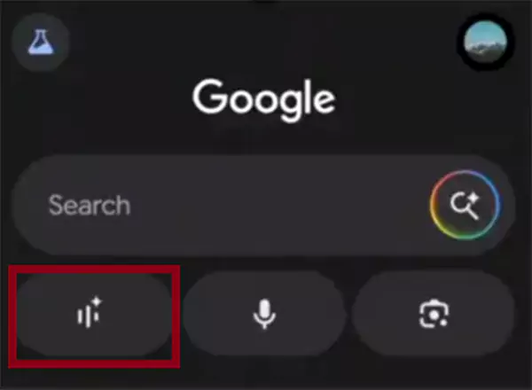Google SEARCH LIVE
