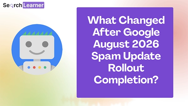 August 2026 spam update changes
