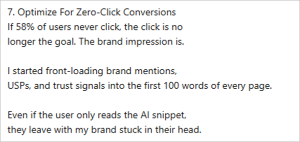 Ayesha Mansha Zero Click Search