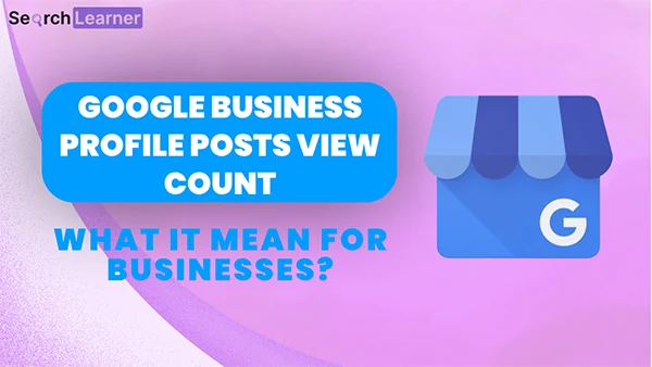 Google Business Profile Posts View Count