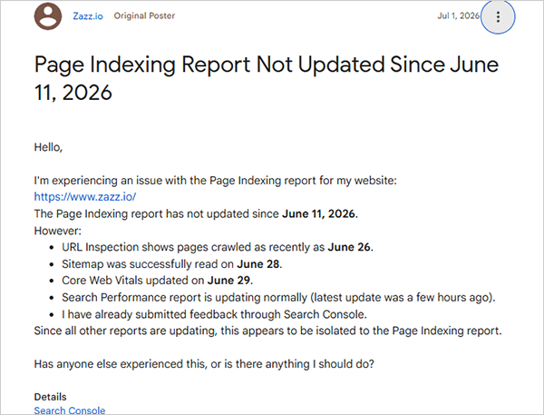Google page indexing report update 3