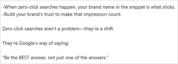 Josh Elkin Zero Click Search
