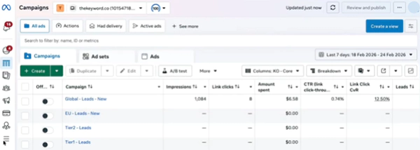 Meta Ads Manager 1