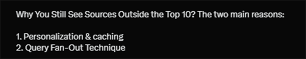 Query Fan Out Views