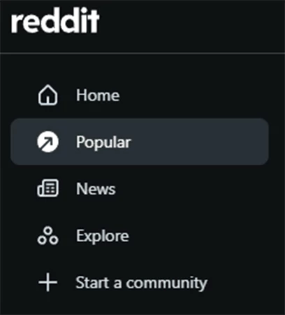 Reddit content topic research