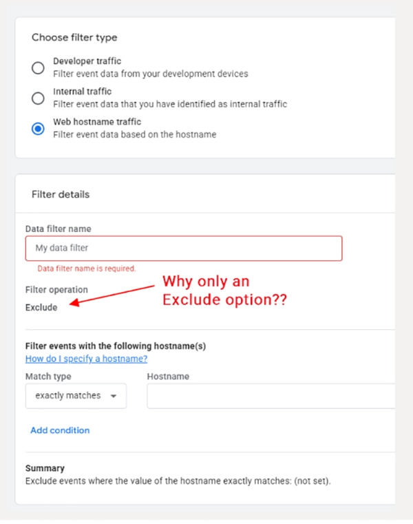 How to Create a Data Filter