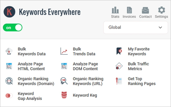 Keyword Everywhere