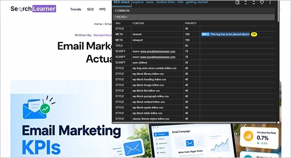 Meta SEO Inspector