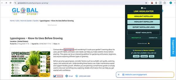 Nofollow Backlinks