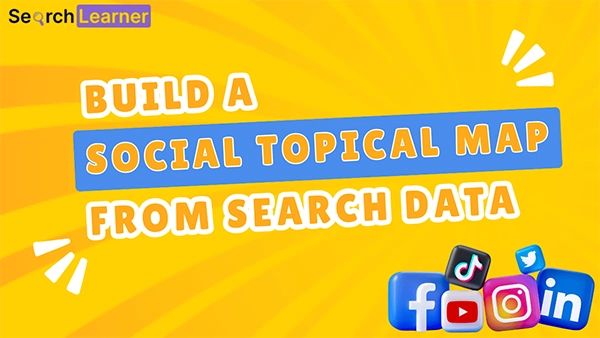 Social Topical Map With Google Platform Properties