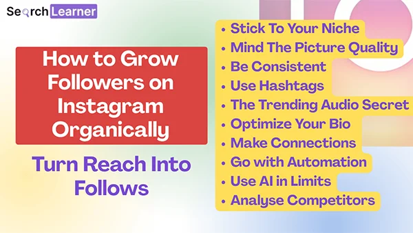 how to grow followers on Instagram organically