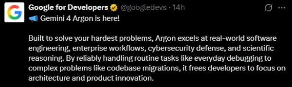 Google developers explain how many domains Argon works well in
