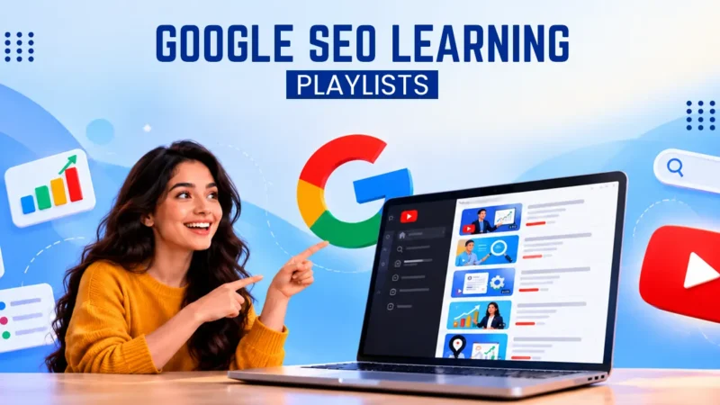 Google SEO Learning Playlists Launched on YouTube