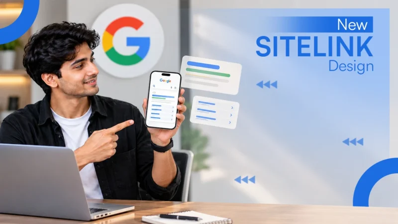 Google Tests New Sitelink Design for Mobile Ads