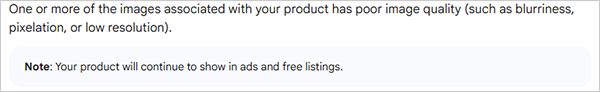 new updated document from Google Merchant Center